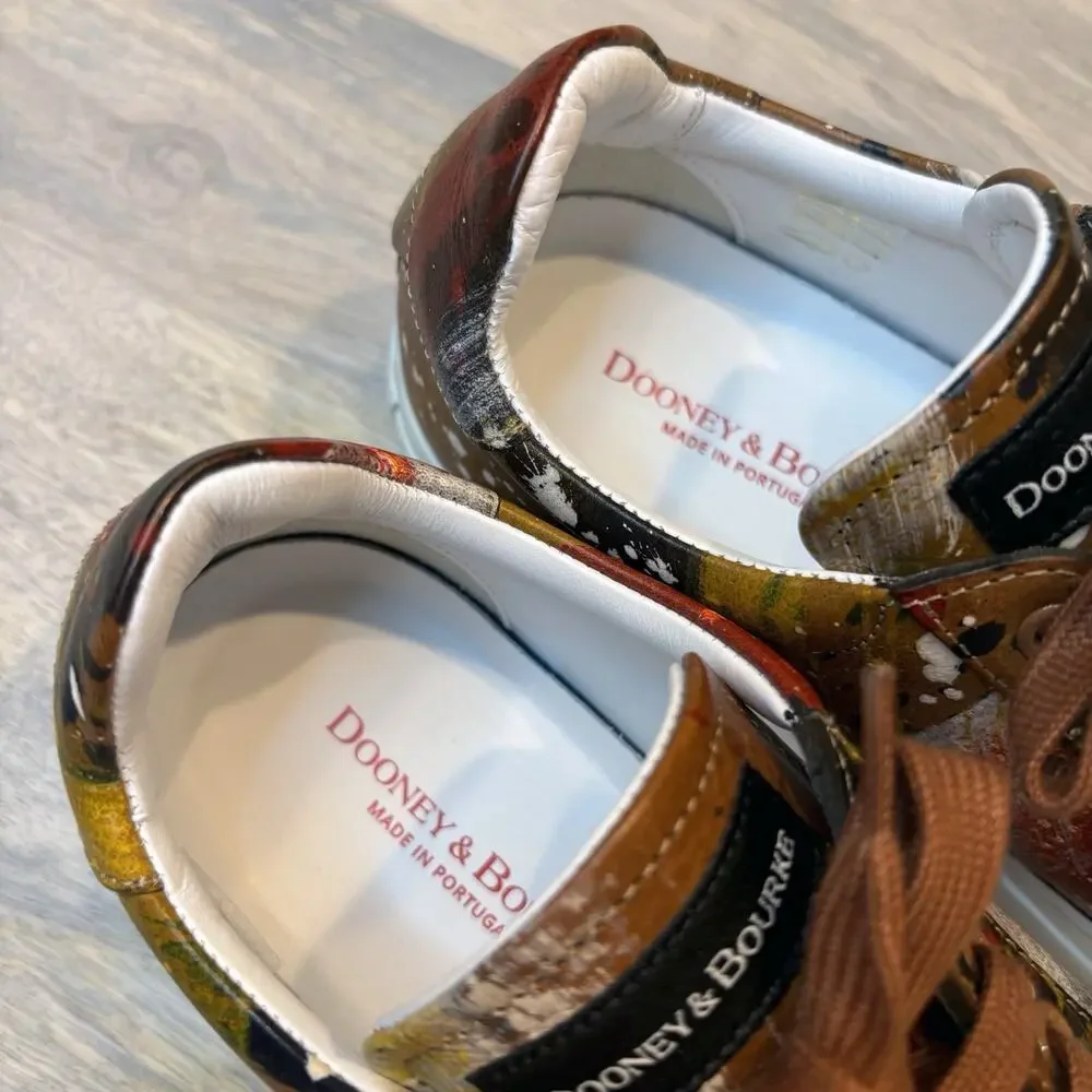 Dooney & Bourke Florentine Dipinta Limited Edition Leather Sneakers US Size 7